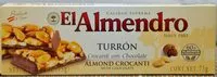 Mängden socker i Turron Crocanti con Chocolate