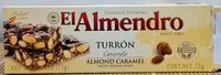 Mängden socker i Turrón caramelo