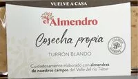 Mängden socker i Turrón blando Cosecha propia