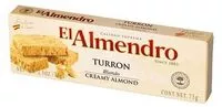 Mängden socker i Turron Creamy Almond Snack Pack