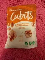 Mängden socker i Cubits de almendra y caramelo a la sal