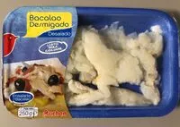Mängden socker i Bacalao desmigado desalado