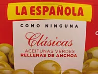 Mängden socker i Aceitunas rellenas de anchoa latas