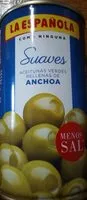 Mängden socker i Aceitunas suaves rellenas de anchoa