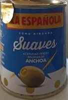 Mängden socker i Aceitunas verdes rellenas de anchoa