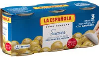 Mängden socker i Aceitunas suaves rellenas de anchoa pack 3 latas 50 g