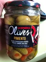 Mängden socker i Olives Pimiento