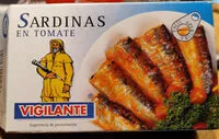Mängden socker i Sardinen in Tomate