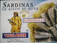 Mängden socker i Sardinas en aceite de oliva