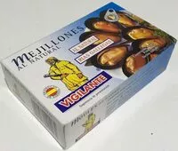 Mängden socker i Mejillones al natural