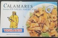 Mängden socker i Calamares En Salsa Americana Vigilante 112GR