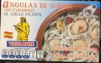 Mängden socker i Angulas de Surimi con Camarones