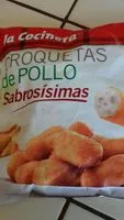 Mängden socker i Croquettes de Poulet