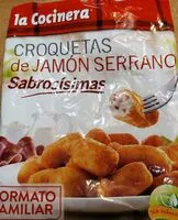 Mängden socker i Croquetas de jamón serrano sabrisisimas