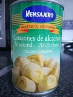 Mängden socker i Corazones de alcachofa