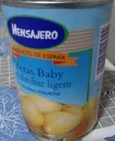 Mängden socker i Peras Baby en almíbar ligero