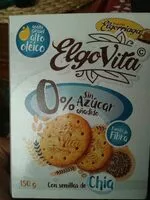Mängden socker i Elgovita galletas sin azúcares añadidos, con edulcorante