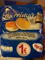 Mängden socker i Delicias de nata