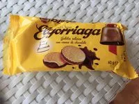 Mängden socker i Galletas rellenas con crema de chocolate