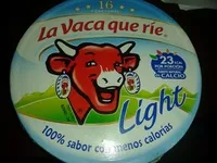 Mängden socker i La vaca que rie Light