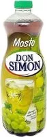 Mängden socker i Don Simon White Grapes Juice