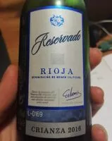 Mängden socker i Reservado Rioja crianza