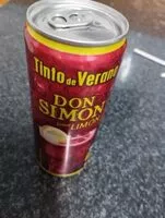 Mängden socker i Don Simon-wine -fruit-330ml-spain