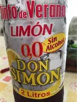 Mängden socker i Don Simon Tinto De Verano Limon Sin Alcohol Botella