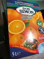 Mängden socker i Don simon