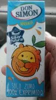 Mängden socker i Solo zumo 100% exprimido de naranja