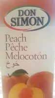 Mängden socker i Don Simon Peach