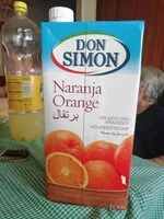 Mängden socker i Don Simon Naranja