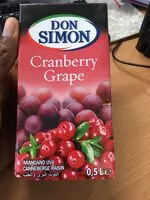 Mängden socker i Don Simon Cranberry Grape