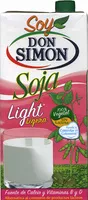 Mängden socker i Soy Don Simón Soja Light