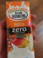 Mängden socker i Tropical zero