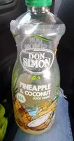 Mängden socker i Pineapple & Coconut Juice Drink