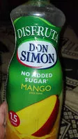 Mängden socker i Zumo de. mango
