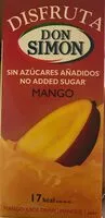 Mängden socker i Disfruta mango