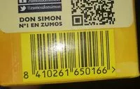 Mängden socker i Zumo D.simon Disfruta Multifrutas S / Azucar Brik 1L