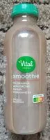 Mängden socker i Vital Fresh smoothie truskawka winogrono banan pomarańcza