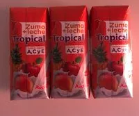 Mängden socker i Zumo + Leche Tropical