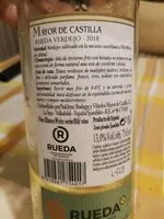 Mängden socker i Mayor De Castilla Verdejo Vino X