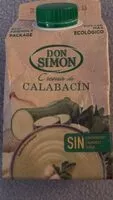 Mängden socker i Crema de calabacin