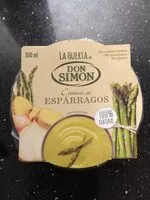 Mängden socker i Crema de espárragos
