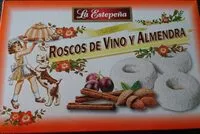 Mängden socker i Roscos de vino y almendra