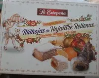 Mängden socker i Milhojas de hojaldre rellenas