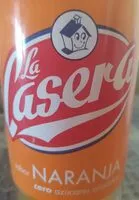 Mängden socker i La casera de naranja