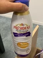 Mängden socker i Leche President sin lactosa