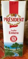 Mängden socker i Leche entera President