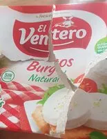Mängden socker i Burgos natural